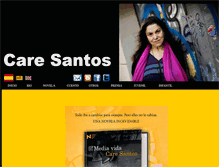 Tablet Screenshot of caresantos.com